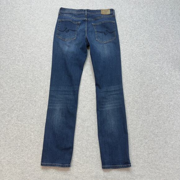 AG Adriano Goldschmied Jeans The James Slim Straight Kids 16 Blue Mid Rise Denim - Picture 3 of 9